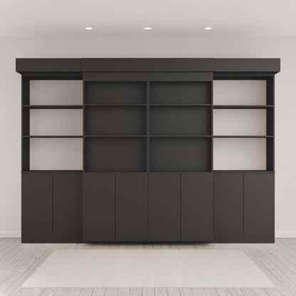 IN STOCK BLACK Majestic Library Bed: Supreme