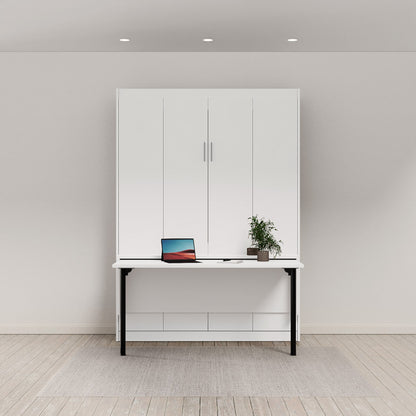 IN STOCK - "The Home Office" Murphy Bed With a Desk