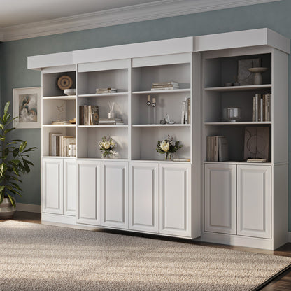 IN STOCK Majestic Library Bed: Supreme (Full Size) - White