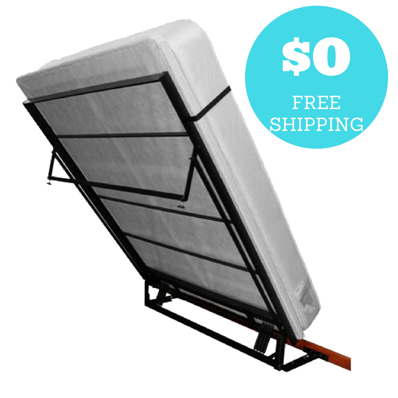 Murphy Door Bed Frame with free shipping tag