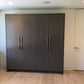 Panel Bed DIY Murphy Bed Frame Kit Cabinet Close in Dark Brown