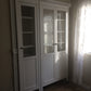The Next Bed Wall-Mounted Murphy Bed Frame in color white cabinet style
