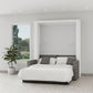 IN STOCK - Queen Size "Sofa And Panel Bed Ensemble" with "Mineral" Sofa